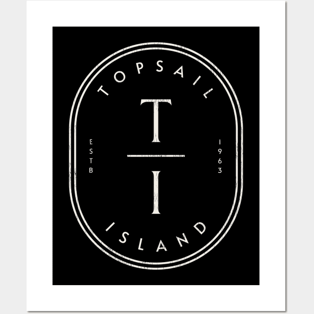 Topsail Island, North Carolina Wall Art by Contentarama